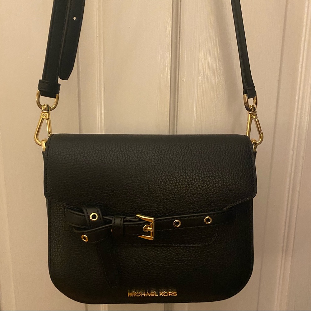 Michael Kors Black Cross Body Bag